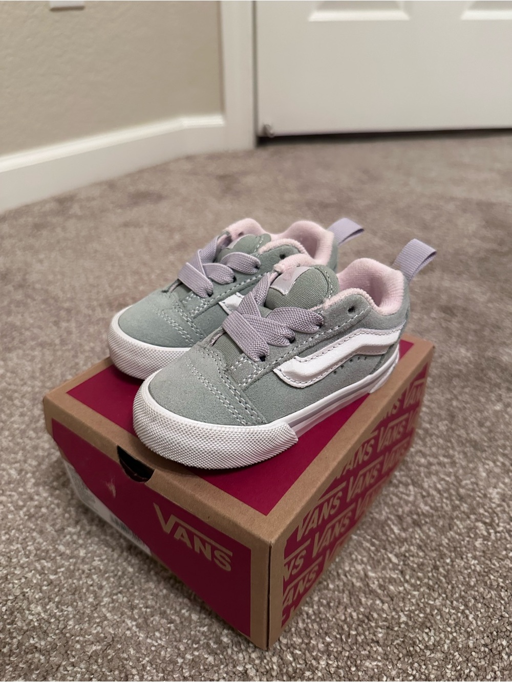 Vans Knu Skool Elastic Lace Toddler Shoes